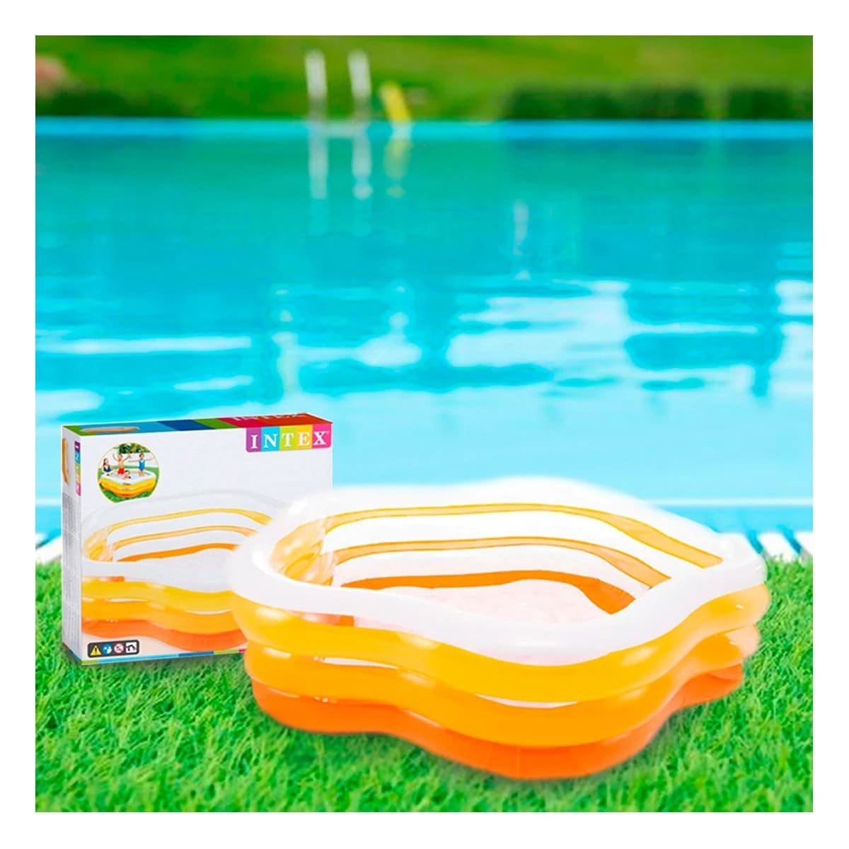 CENTRO HEXAGONAL PARA PATIO Y CASA CON DISENO ESTABLE Y USO DIARIO Y+PAPEL REGALO - 2