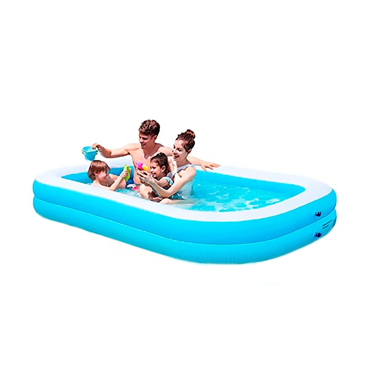 JUEGO INFLABLE PARA EXTERIOR CON ESPACIO AMPLIO Y DIVERSION EN CASA Y+PAPEL REGALO - 1