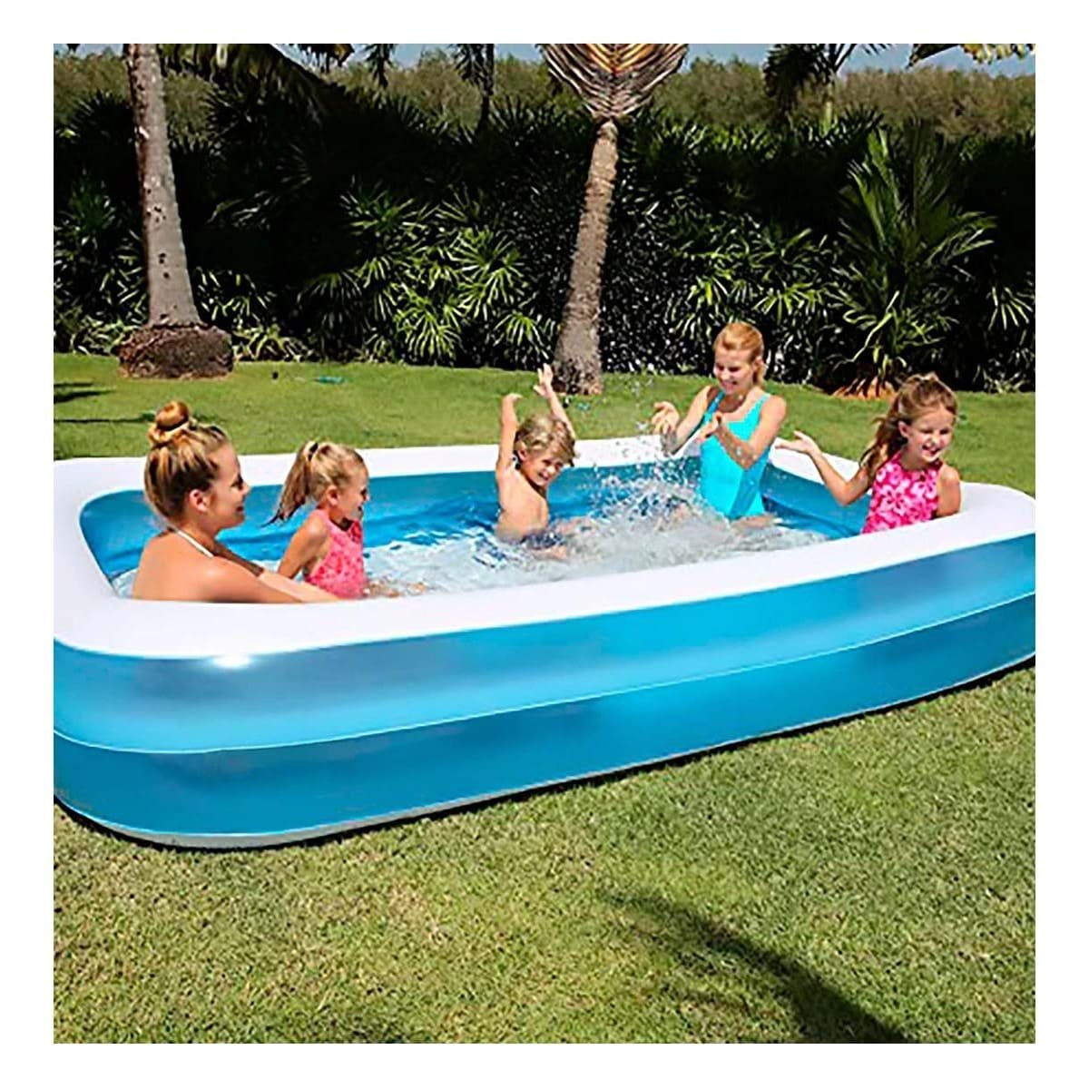 JUEGO INFLABLE PARA EXTERIOR CON ESPACIO AMPLIO Y DIVERSION EN CASA Y+PAPEL REGALO - 2