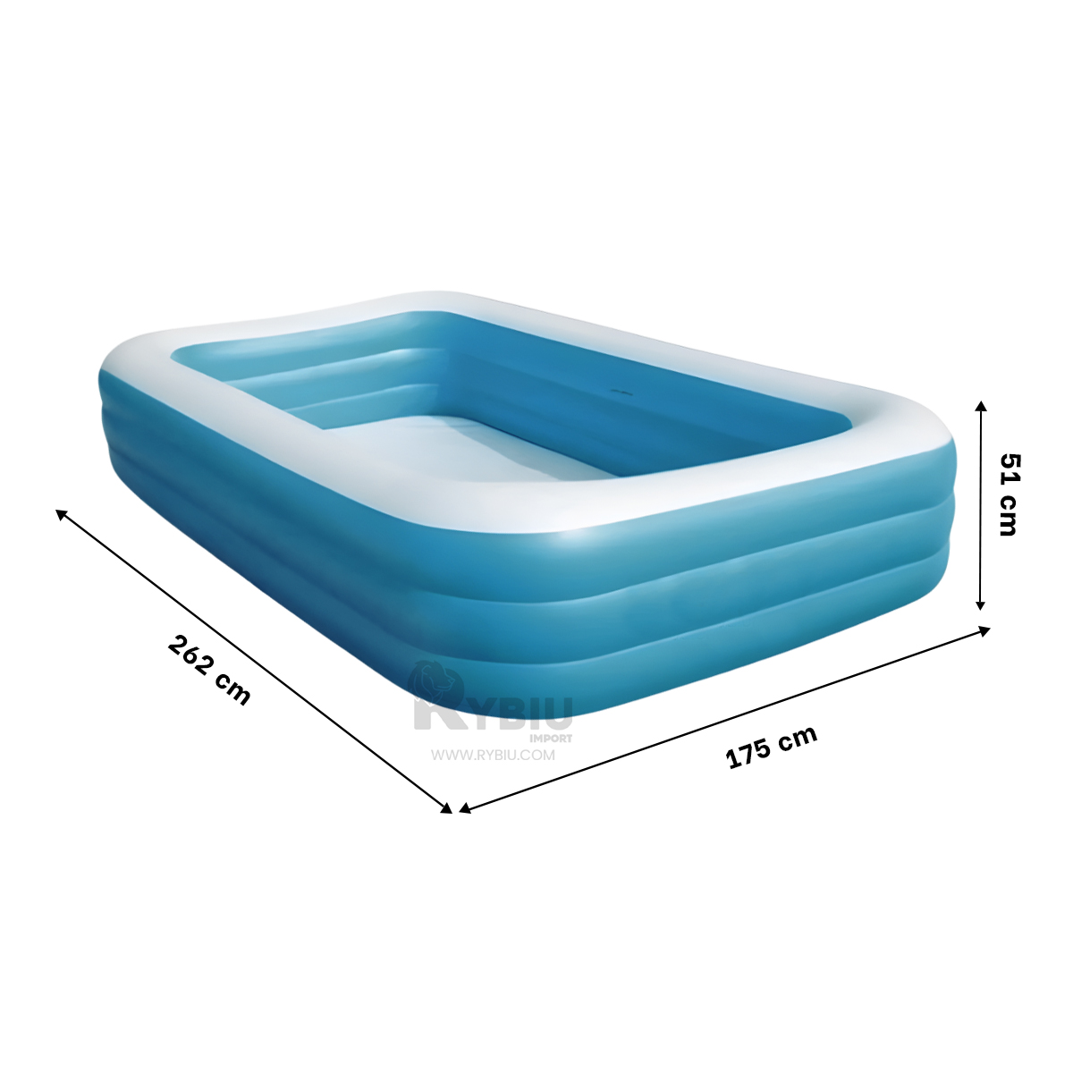 PISCINA PRACTICA PARA NIÑOS COLOR CELESTE Y+REGALO AGENDITA - 5
