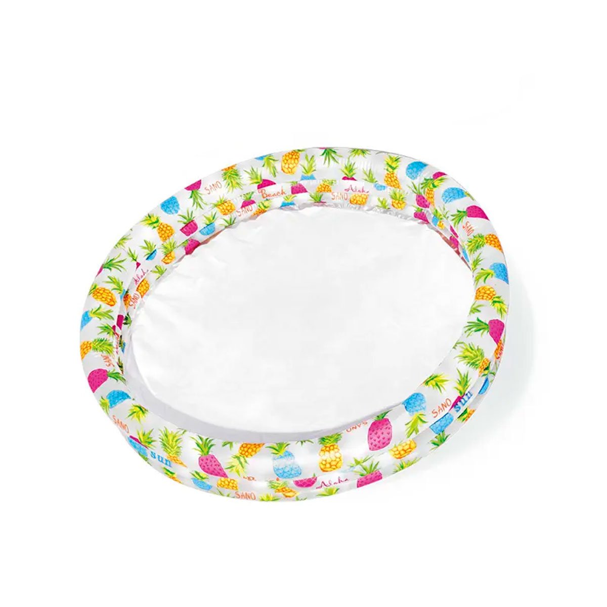 PILETA INFLABLE CON ESTILO TROPICAL PARA HOGAR Y JARDIN EN VERANO Y+PAPEL REGALO - 1