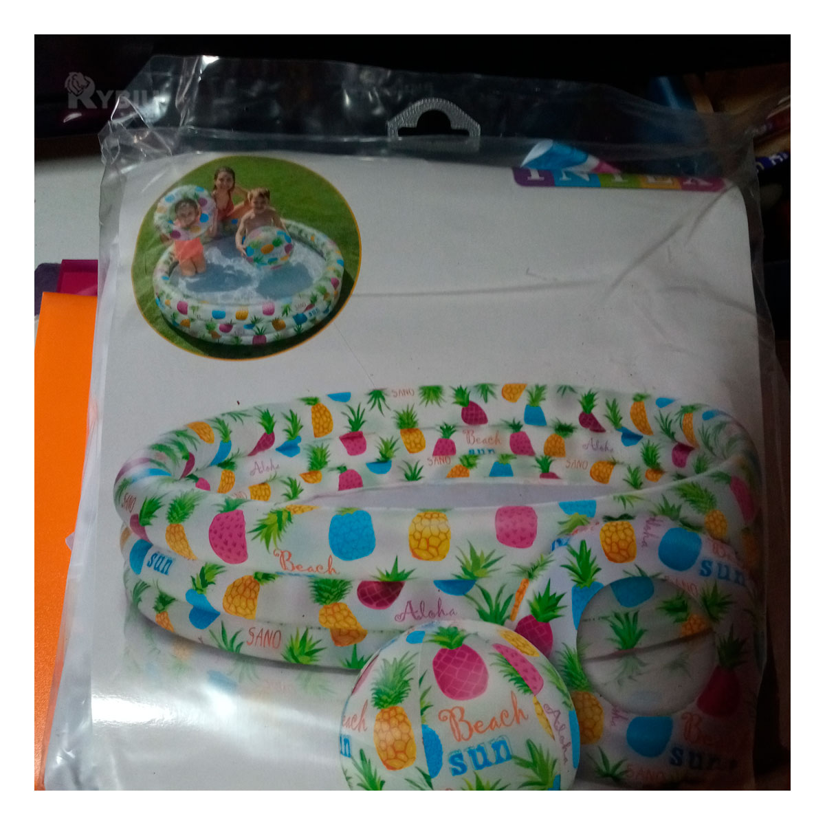 PISCINA GRANDE EN LARGA EN MULTICOLOR Y+REGALO AGENDITA - 4