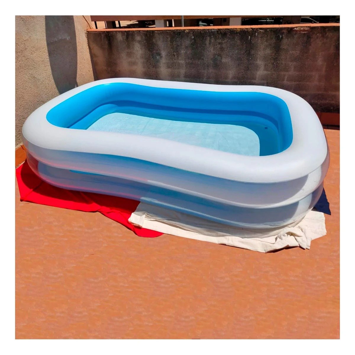 TINA INFLABLE PARA HOGAR Y JARDIN CON ESTILO COMODO PARA DIAS DE VERANO Y+PAPEL REGALO - 3