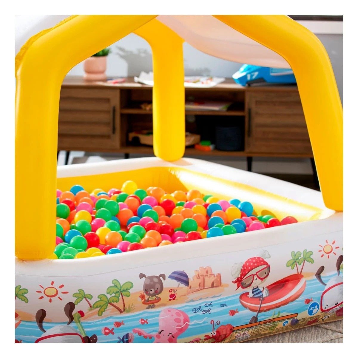 OASIS INFLABLE CON TOLDO DESMONTABLE PARA PATIO CASA Y REFRESCO EN VERANO Y+REGALO STICKER - 5