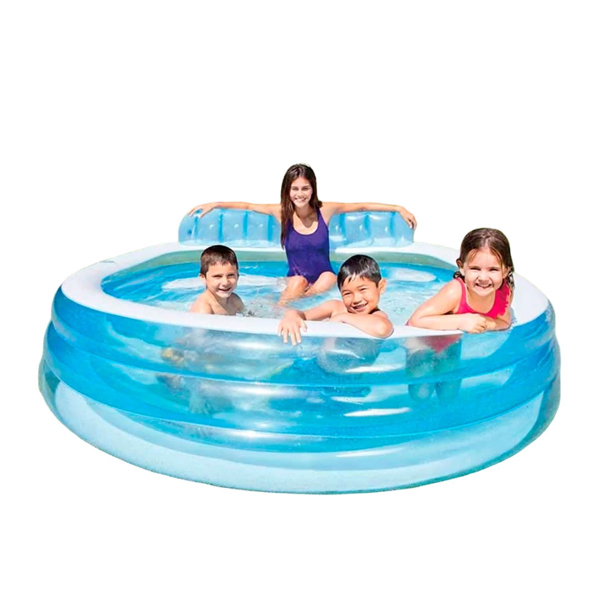 DISENO INFLABLE CON SILLON PARA HOGAR Y VERANO EN JARDIN EXTERIOR - 3