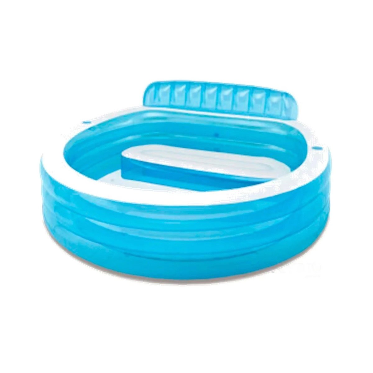 ESTRUCTURA INFLABLE CON SILLON PARA HOGAR Y VERANO EN PATIO FAMILIAR Y+PAPEL REGALO - 1