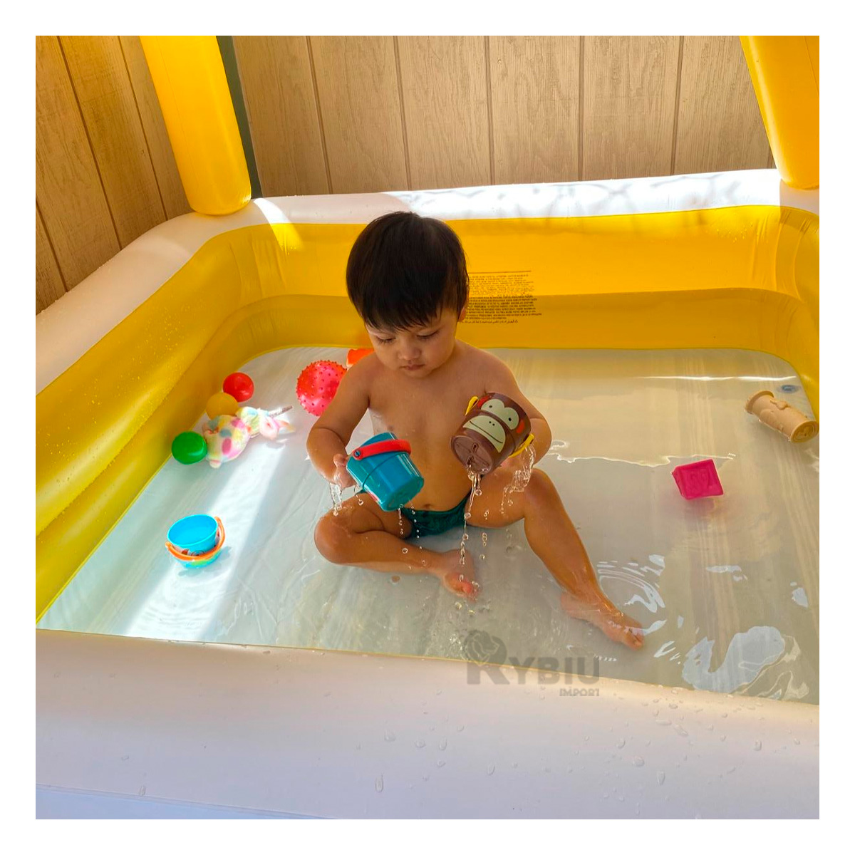 PISCINA PRACTICA PARA NIÑOS DE MULTICOLOR Y+REGALO AGENDITA - 2