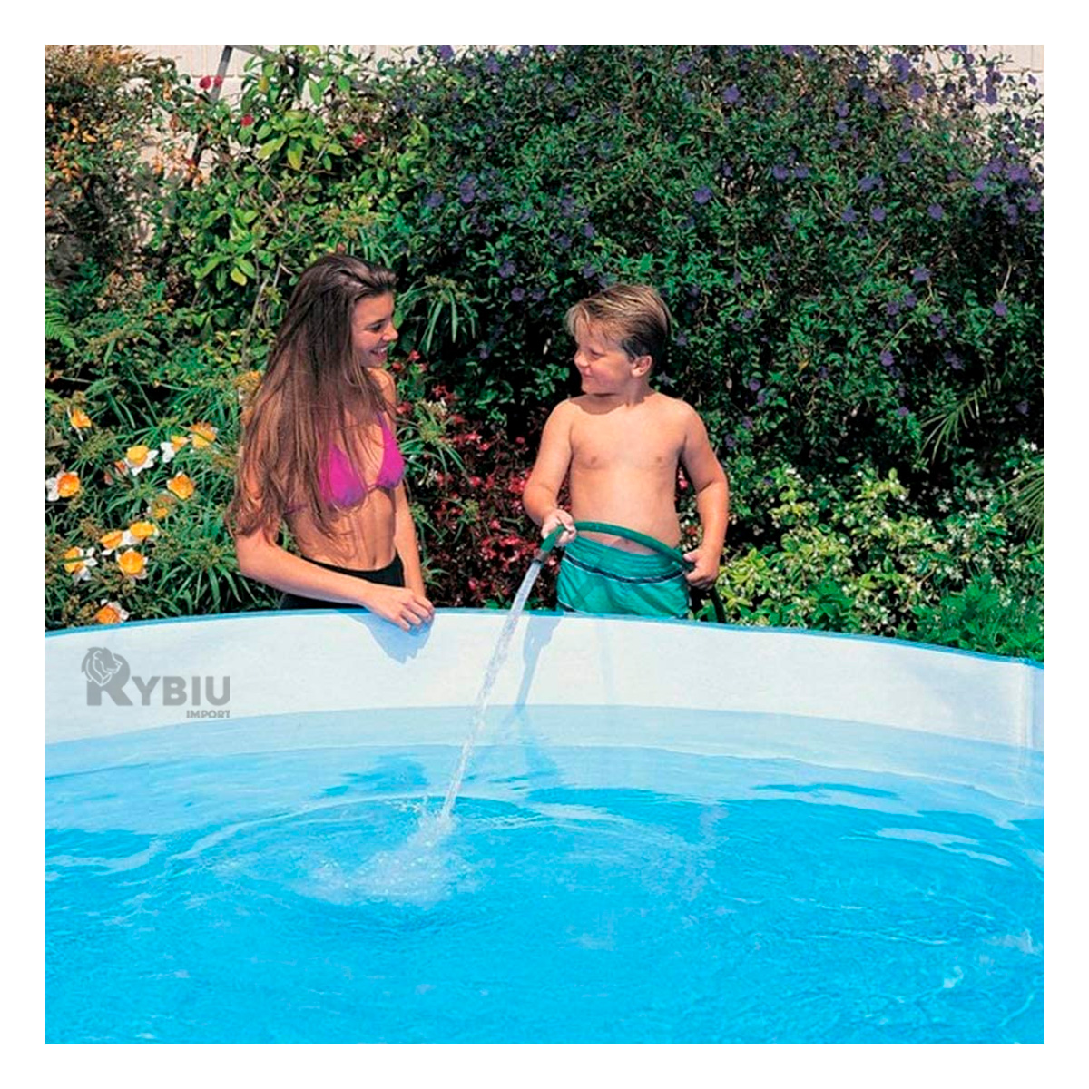 PISCINA DE FACIL USO FORMA DE DELFIN Y+REGALO AGENDITA - 1