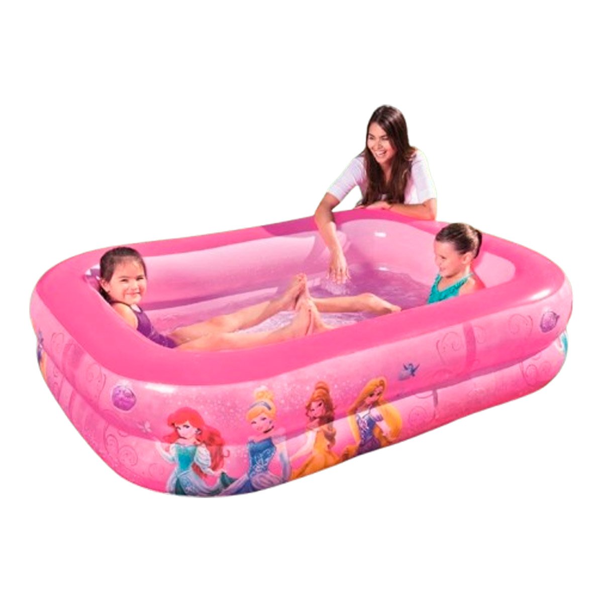 PISCINA INFLABLE PRINCESA PARA JARDIN HOGAR Y MOMENTOS DE DIVERSION FAMILIAR - 3