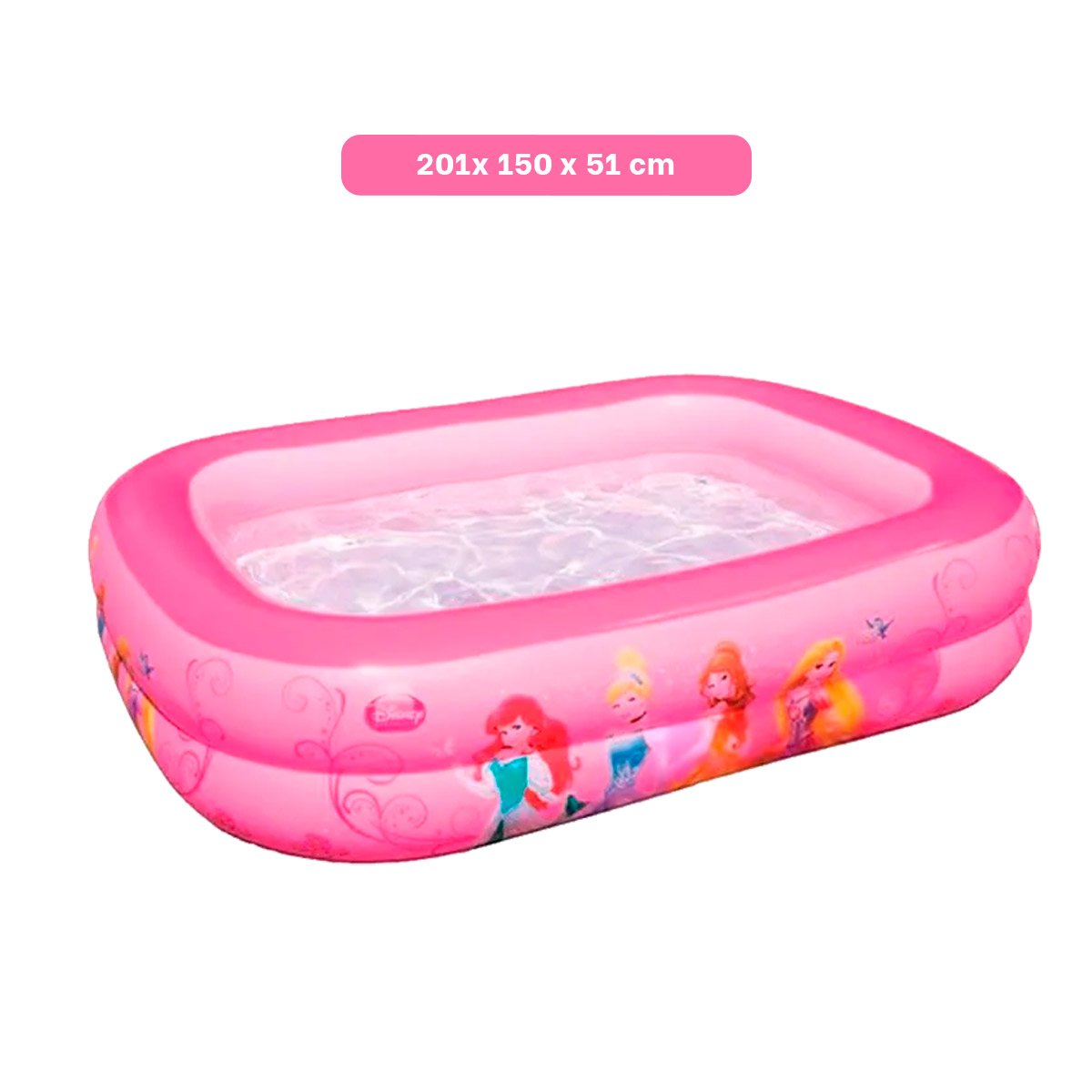 PISCINA INFLABLE PRINCESA PARA JARDIN HOGAR Y MOMENTOS DE DIVERSION FAMILIAR - 4