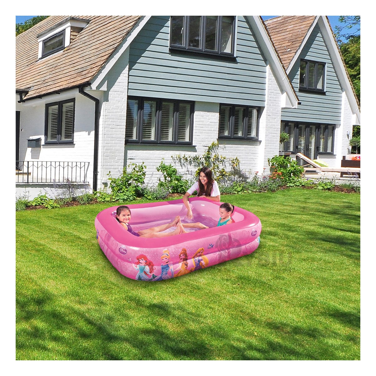 PISCINA PRACTICA PARA NIÑOS DE TONO ROSADO Y+REGALO AGENDITA - 3
