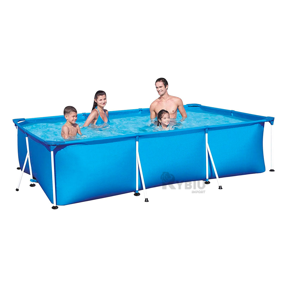 PISCINA GRANDE EN LARGA EN CELESTE Y+REGALO AGENDITA - 4