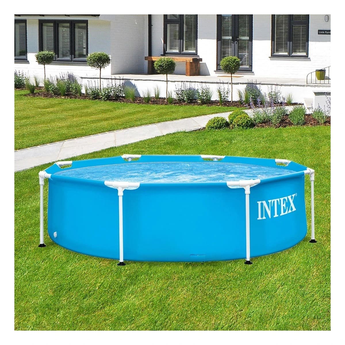 PISCINA REDONDA PARA CASA Y PATIO 244 X 51 CM DIVERSIÓN FAMILIAR Y+REGALO STICKER - 5
