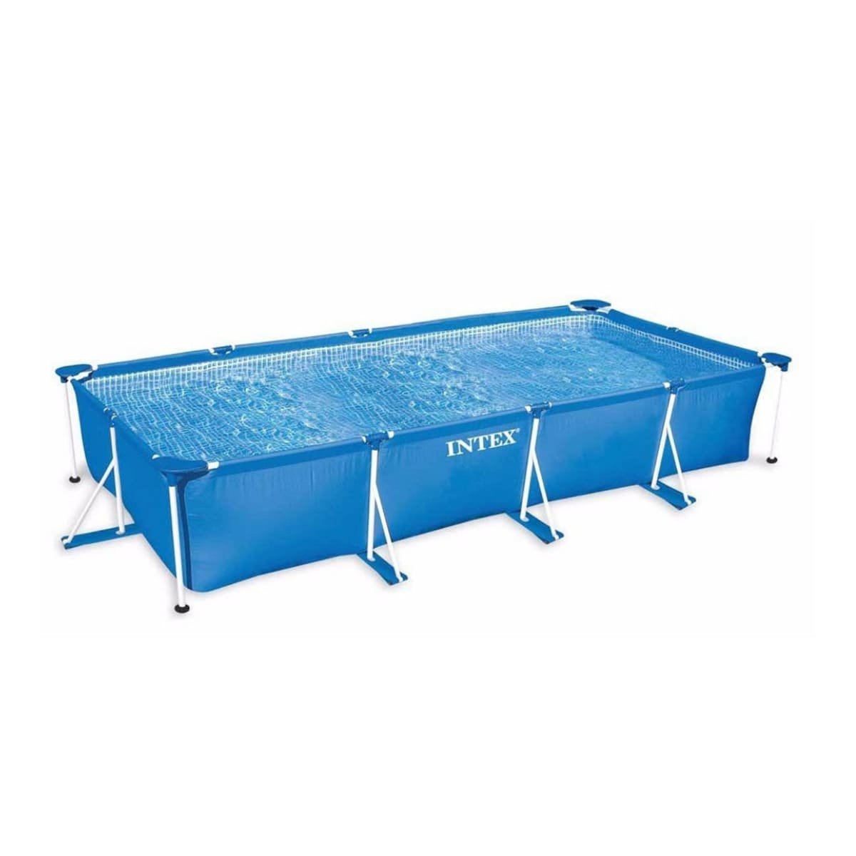 ALBERCA RECTANGULAR PARANTE AMPLIA 450X220X84CM PARA CASA EXTERIOR Y+PAPEL REGALO - 1