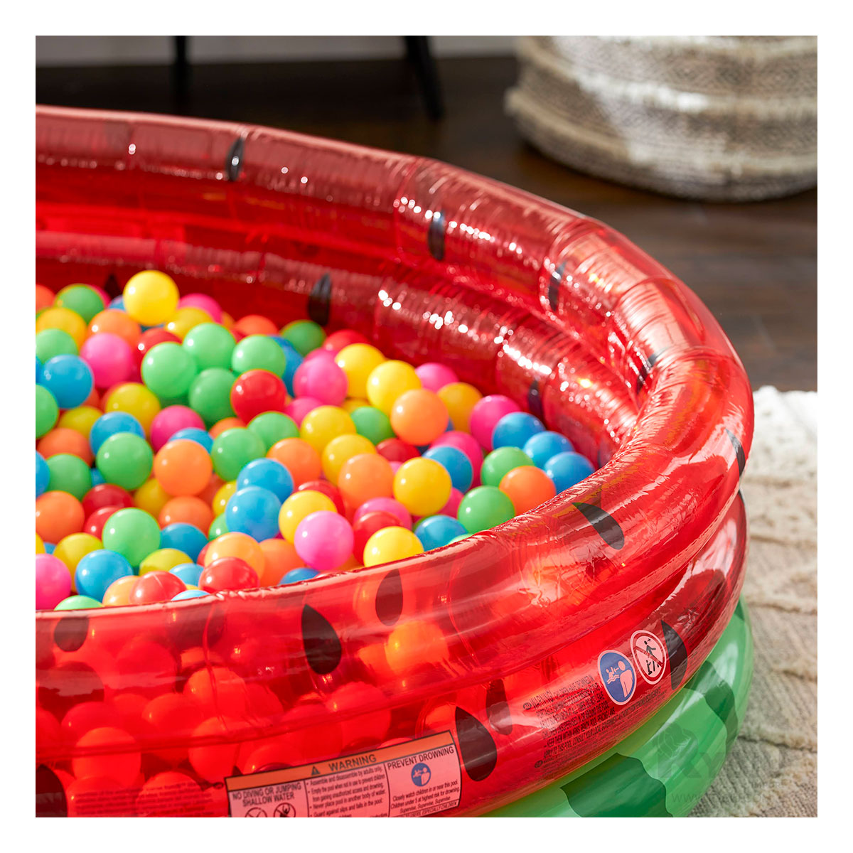 PISCINA HINCHABLE DE SANDIA EN MULTICOLOR Y+REGALO AGENDITA - 1