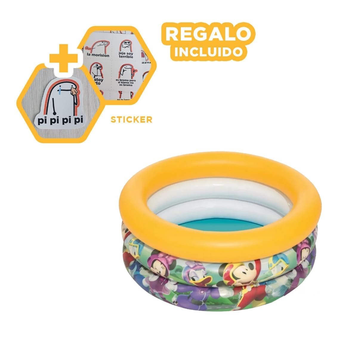 AREA RECREATIVA BABY ACUARIO PARA CASA Y JARDIN CON DISENO INFANTIL Y+REGALO STICKER - 1