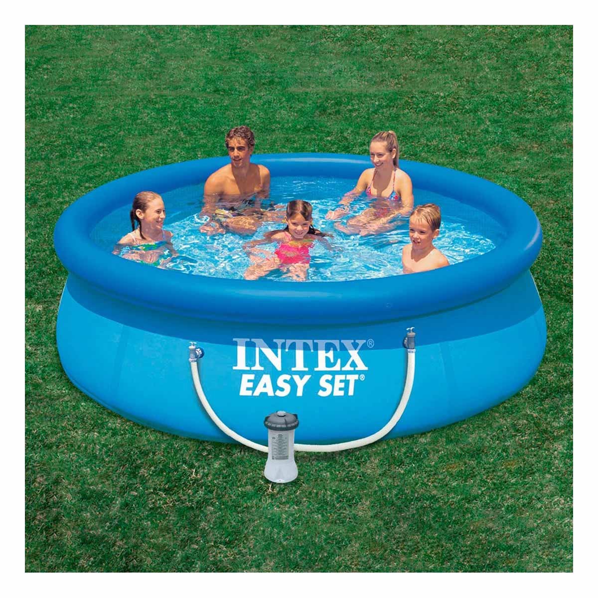 CONCEPTO INFLABLE CIRCULAR PARA HOGAR Y EXTERIOR CON BORDE COMODO Y+PAPEL REGALO - 5