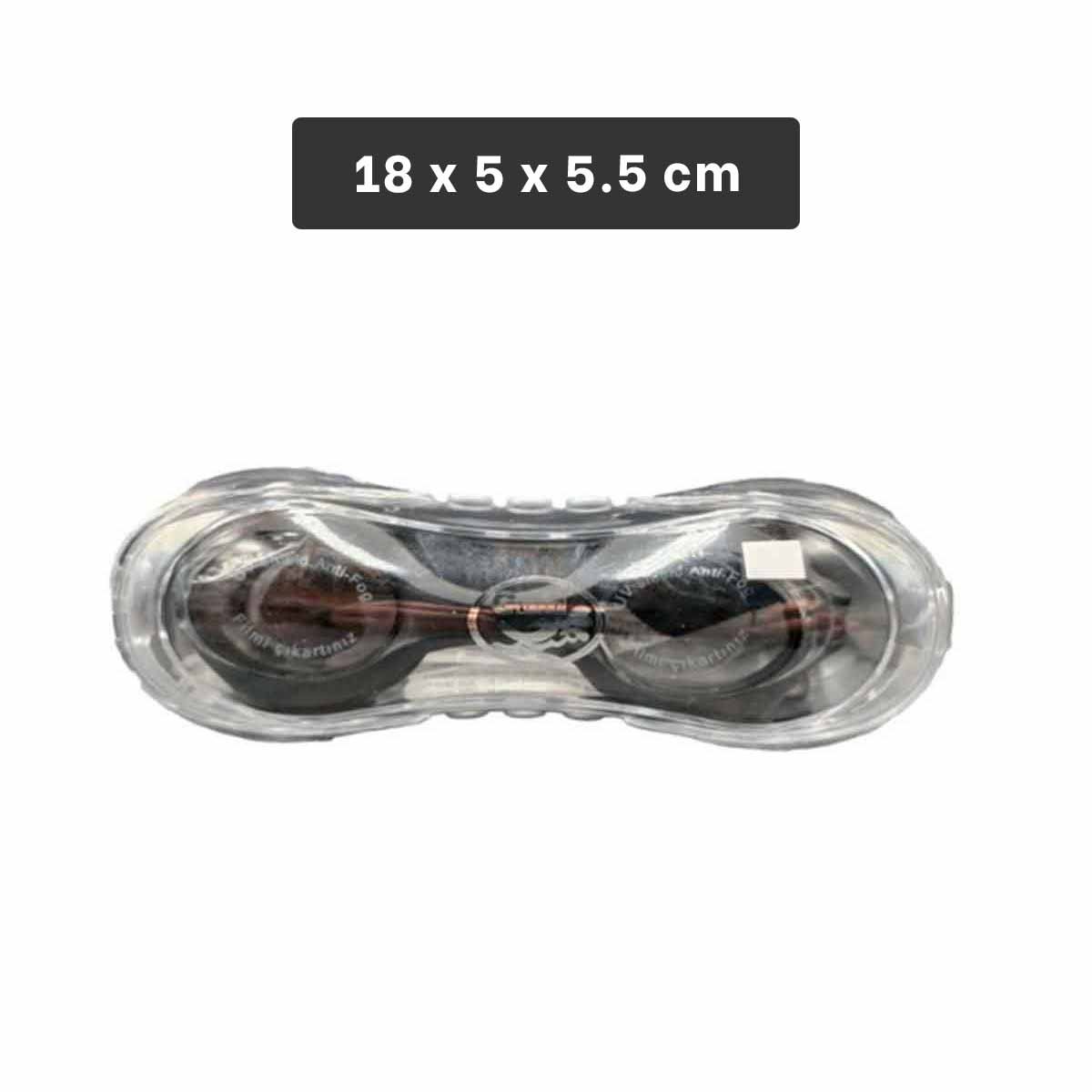 LENTES RYBIU MG-FD590 NEGRO BONITOS PISCINA + PAPEL REGALO - 4