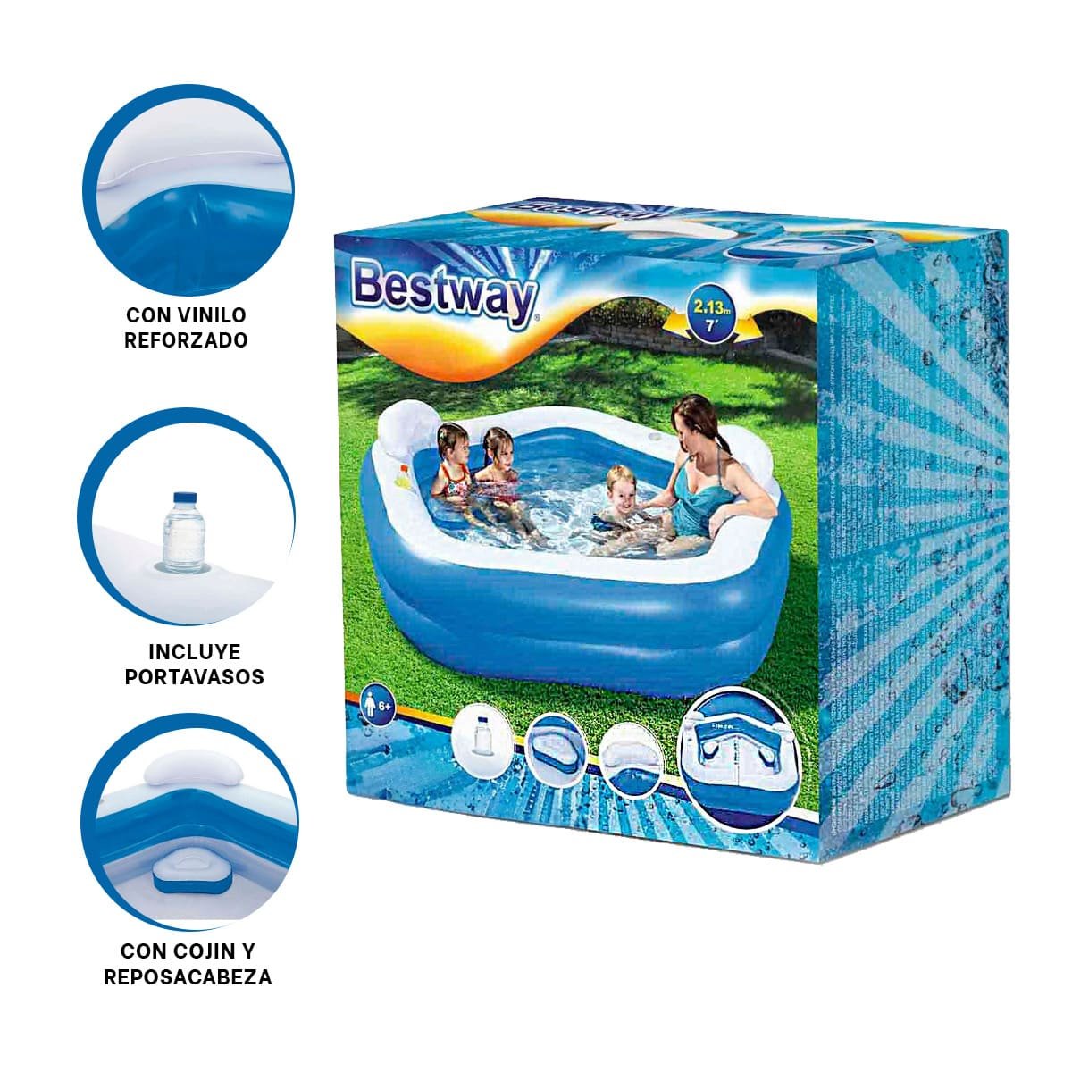 ESTANQUE FAMILIAR PARA JARDIN Y HOGAR CON ESTRUCTURA AMPLIA Y RESISTENTE - 3