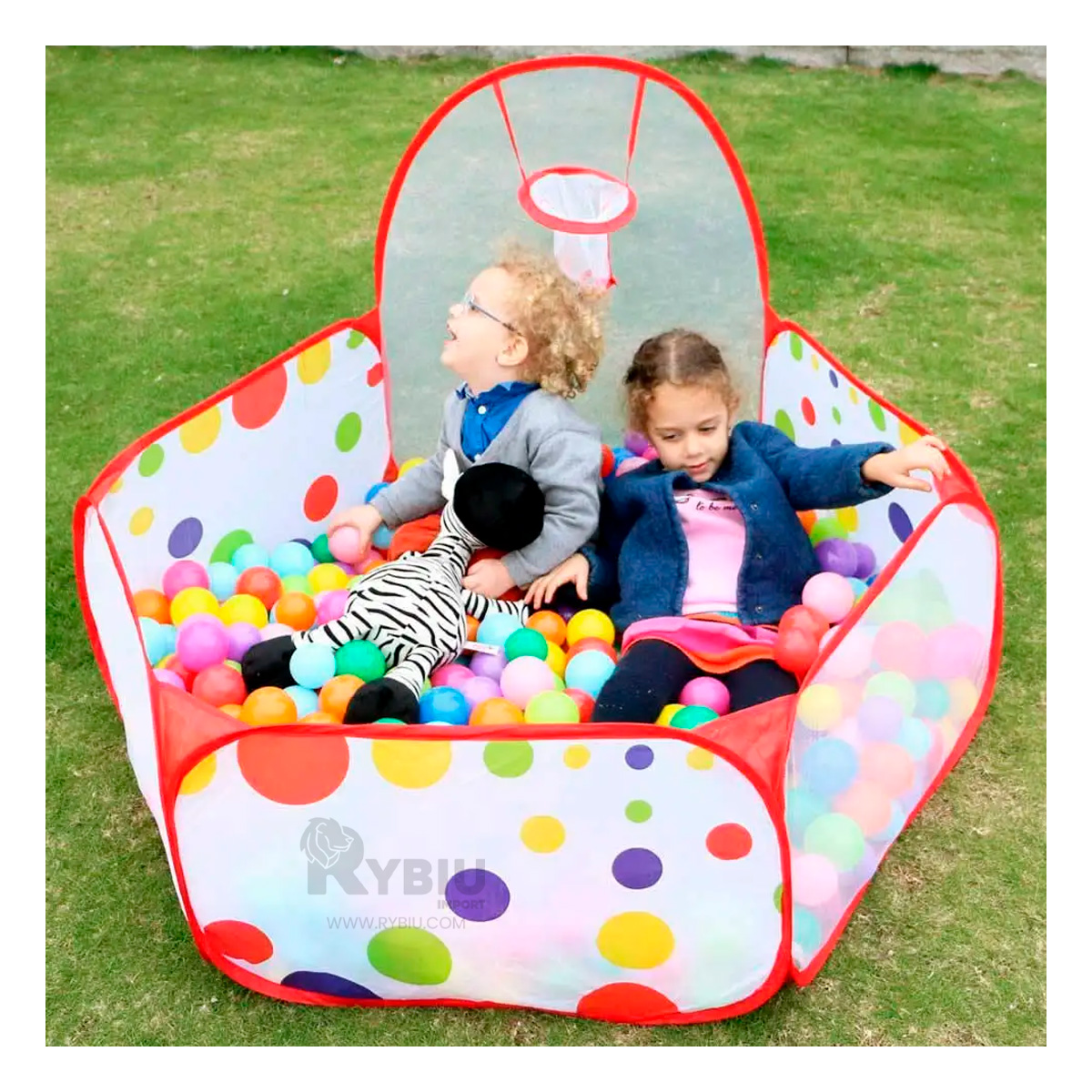PISCINA GRANDE EN LARGA EN MULTICOLOR Y+REGALO AGENDITA - 3