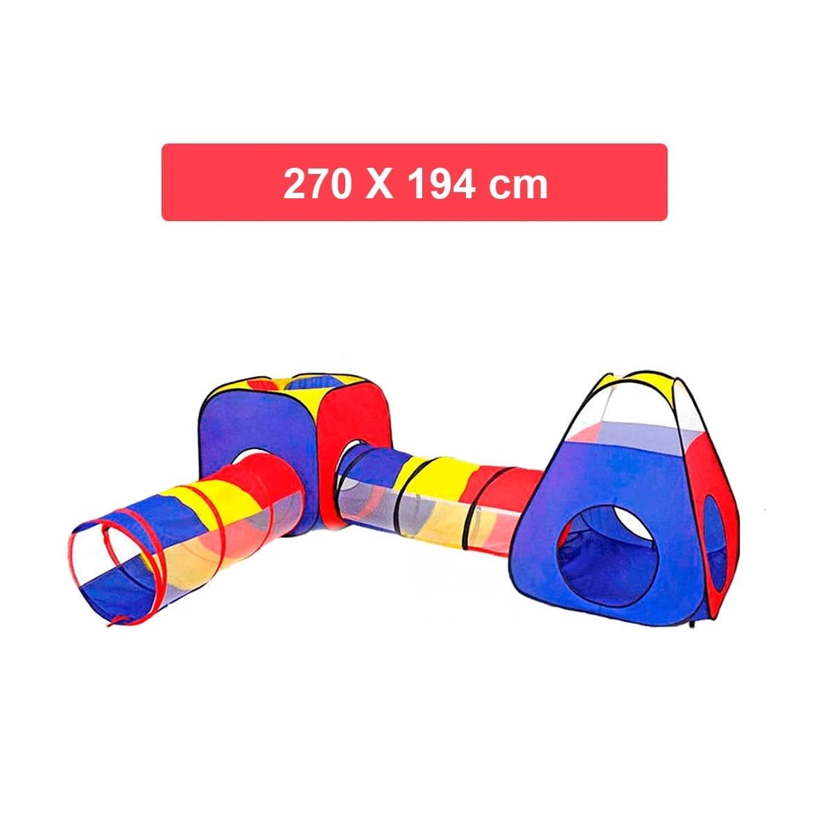 REFUGIO COMPACTO DE NIÑO DE CAMPO 4 PIEZAS MG-H817 EB PARA JUEGOS Y+PAPEL REGALO - 4
