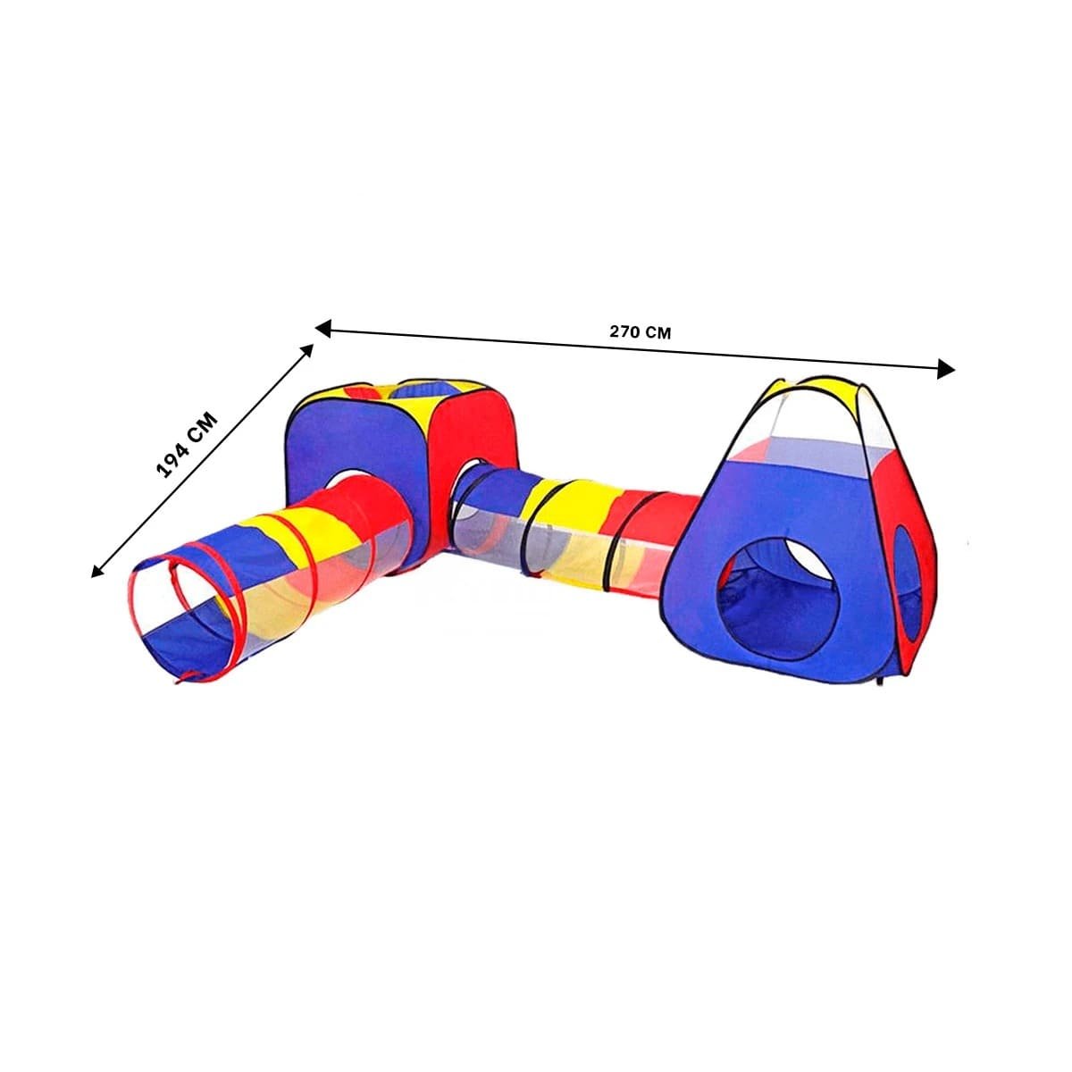 PABELLON COMPACTO DE NIÑO DE CAMPO 4 PIEZAS MG-H817 EB PARA ACTIVIDADES Y+REGALO STICKER - 4