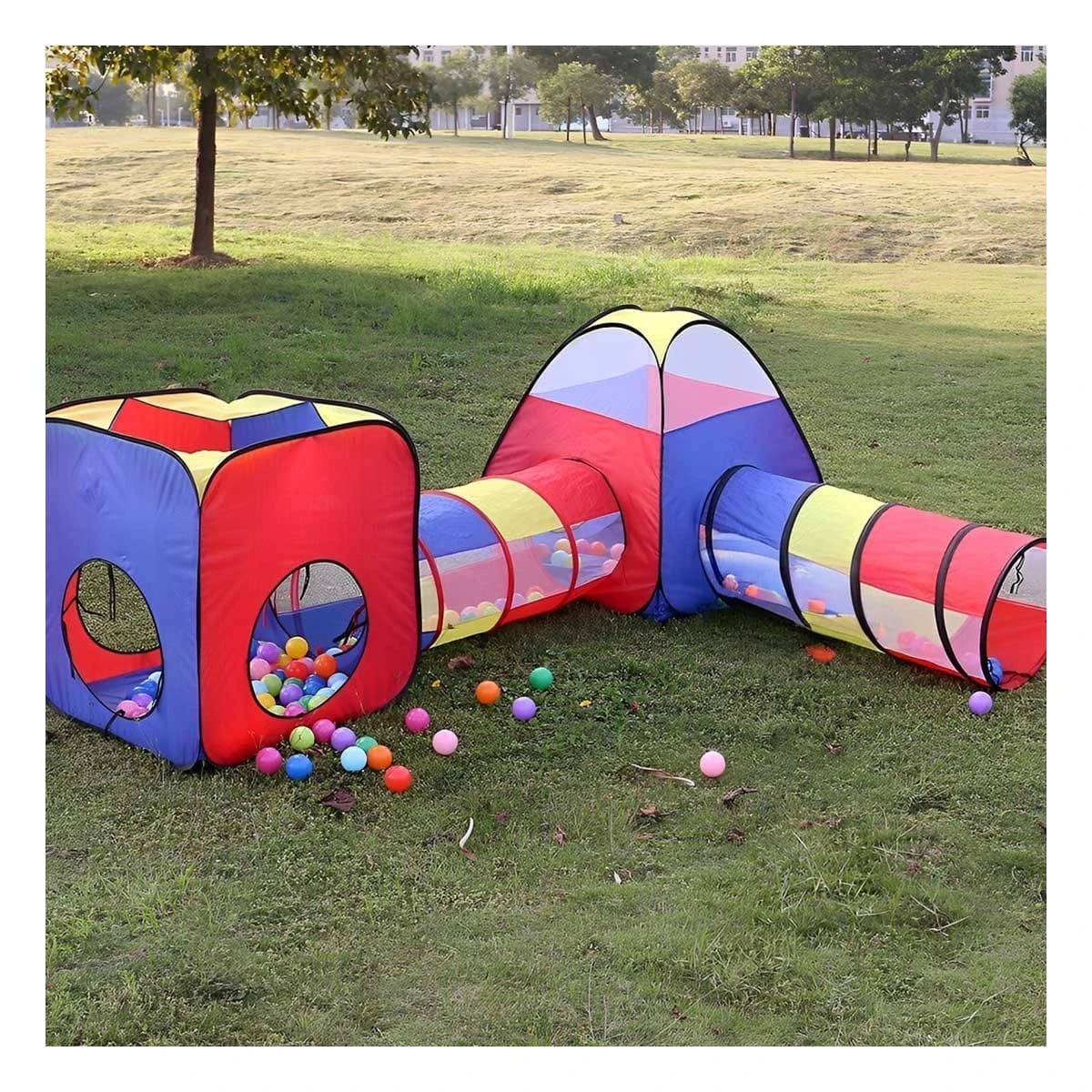 PABELLON COMPACTO DE NIÑO DE CAMPO 4 PIEZAS MG-H817 EB PARA ACTIVIDADES Y+REGALO STICKER - 5
