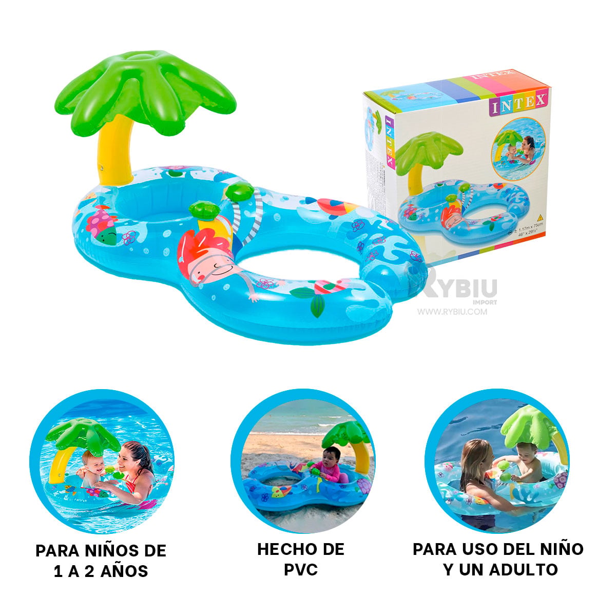 FLOTADOR NENE CON COMODIDAD PERFECTA Y+REGALO AGENDITA - 3