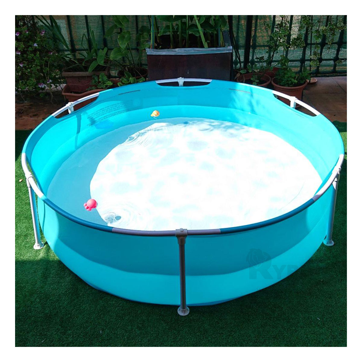PISCINA PARA PRIMER CHAPOTEO CELESTE Y+REGALO AGENDITA - 1