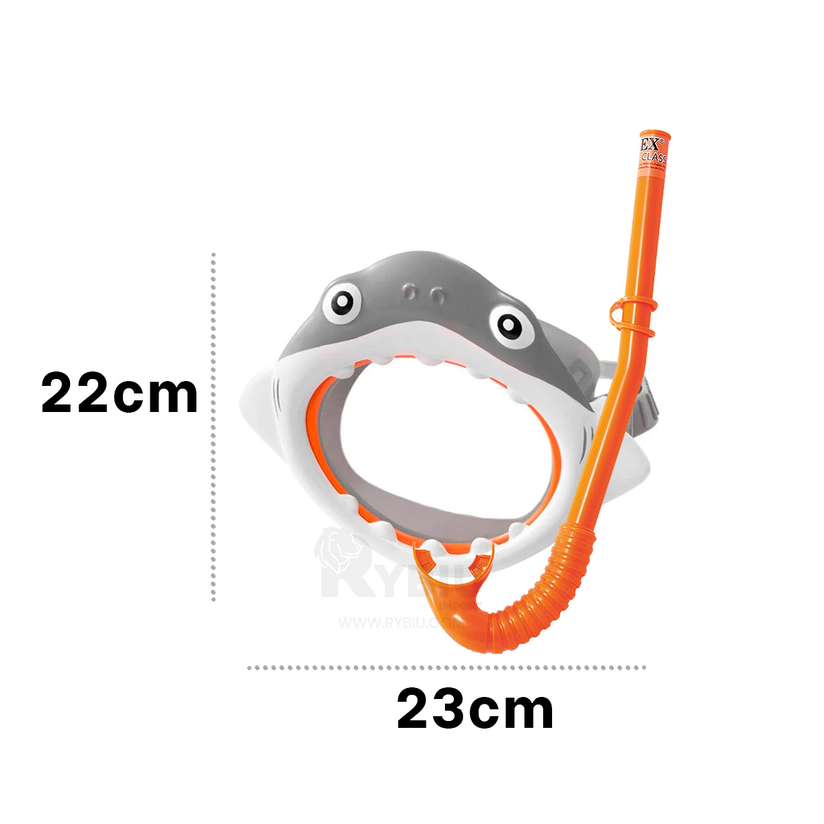 SET NATACIÓN RYBIU 55944 EXPLORAR BAJO EL AGUA TIBURON + REGALO AGENDITA - 5