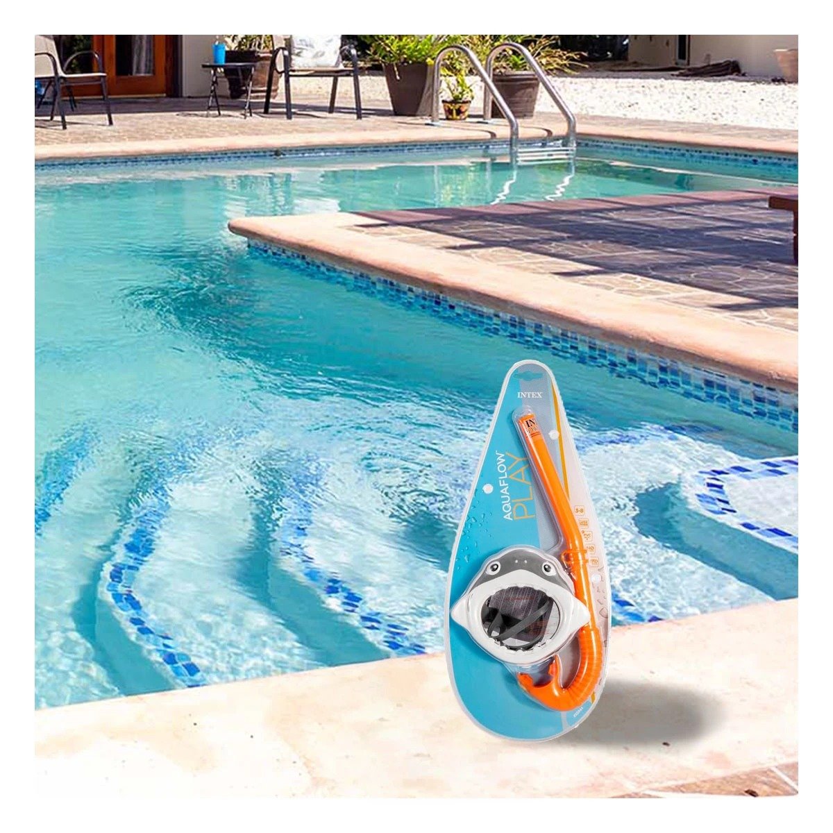SET INFANTIL BUCEO RYBIU 55944 2 PIEZAS DISEÑO TIBURON - 2