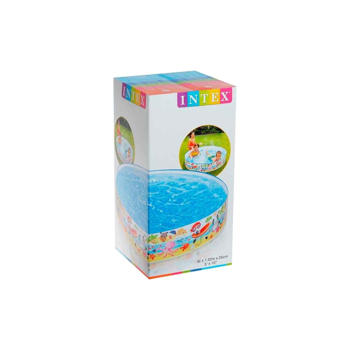 PISCINA RYBIU 56452NP 38 X 183 CM DE EXTERIOR CIRCULAR EN MULTICOLOR + PAPEL DE REGALO - 3