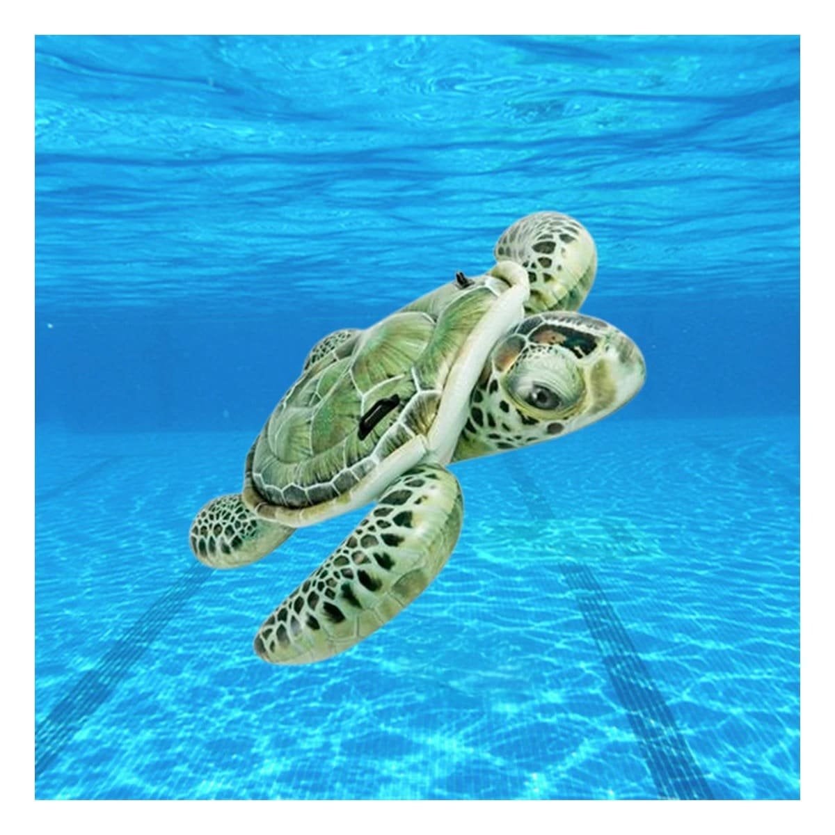 FLOTANTE TORTUGA 150 X 127 CM DIVERTIDO PARA PISCINA Y+PAPEL REGALO - 3