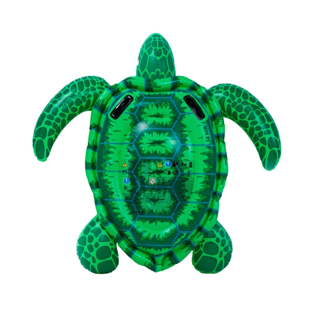 FLOTANTE ACUATICO TORTUGA VERDE 150 X 127 CM COMODO PARA JUEGOS Y+REGALO STICKER - 3