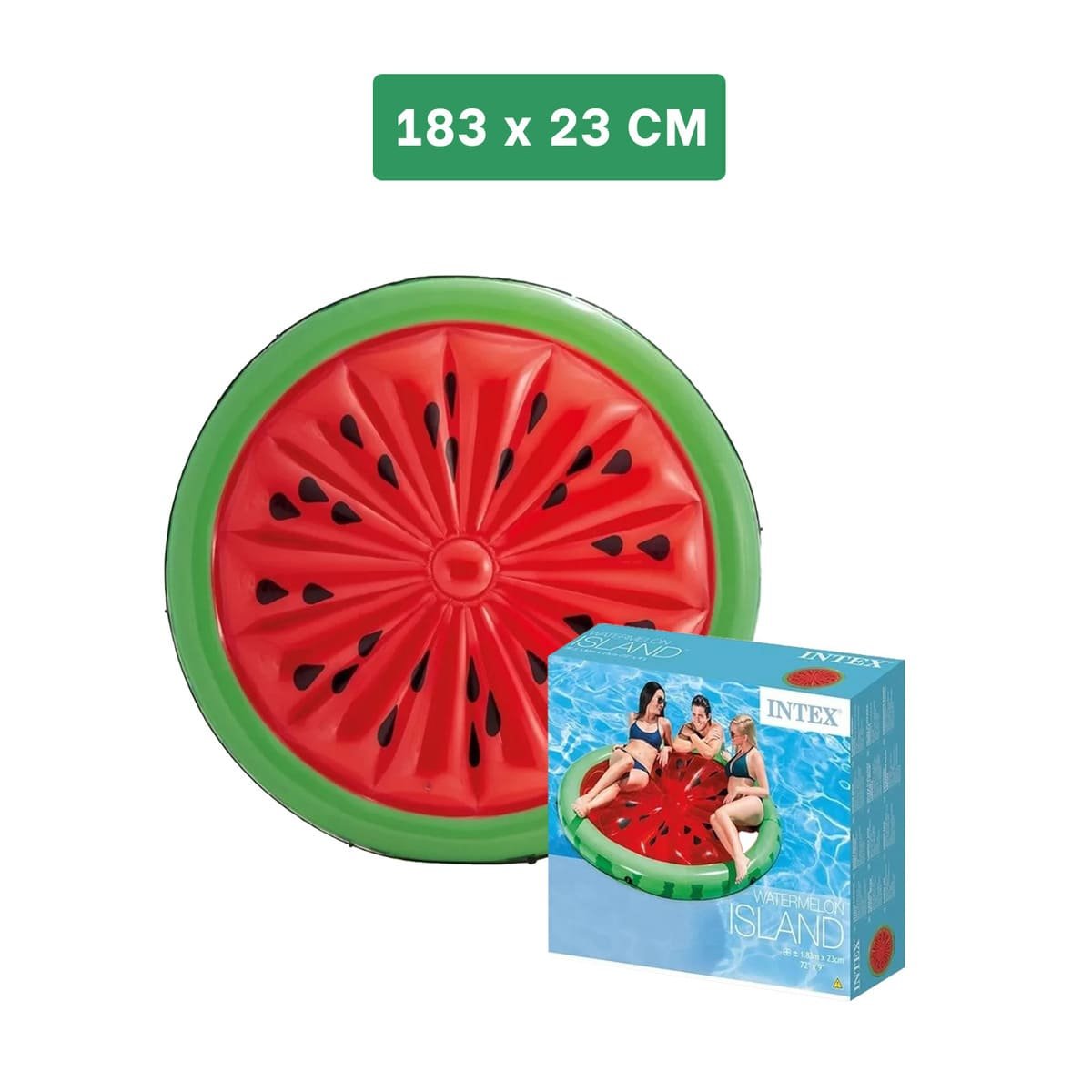 INFLABLE REDONDO SANDIA 183 X 23 CM COMODO PARA PISCINA Y+REGALO STICKER - 4