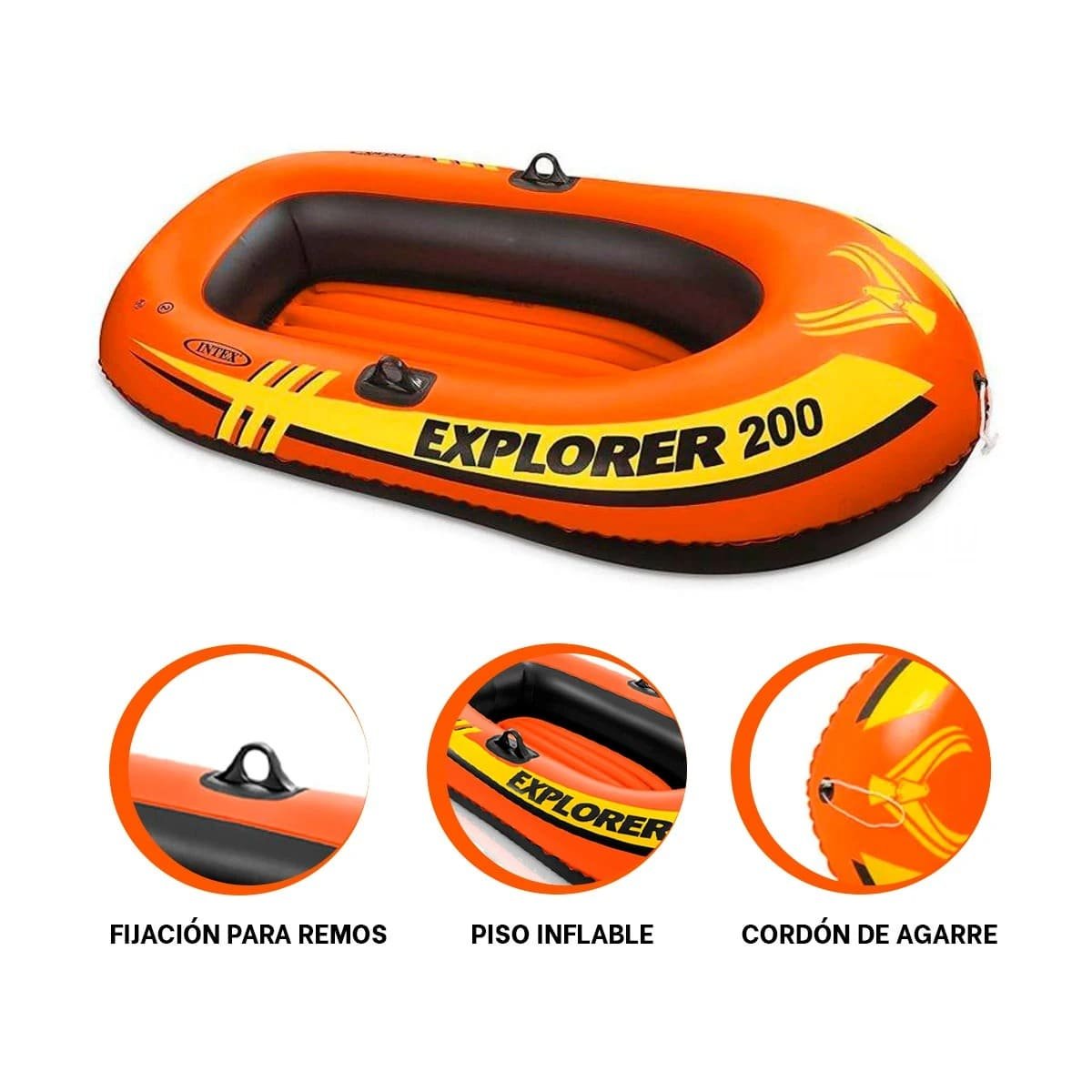 BOTE RYBIU 58331NP FLOTA DESMONTABLE DELGADA NARANJA - 3