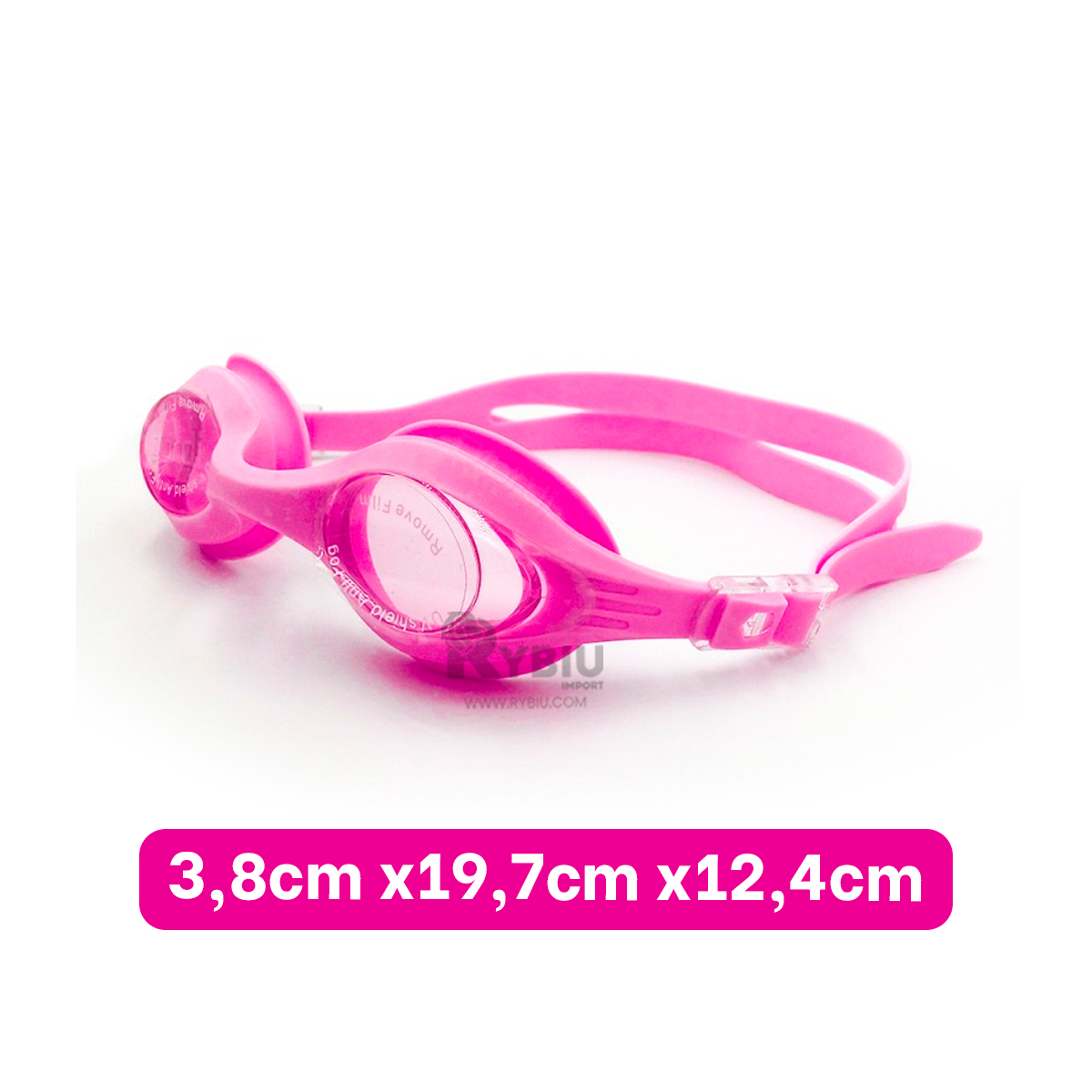 LENTES RYBIU MG-FD590 ROSADO ALTA CALIDAD ESTUCHE + REGALO AGENDITA - 5