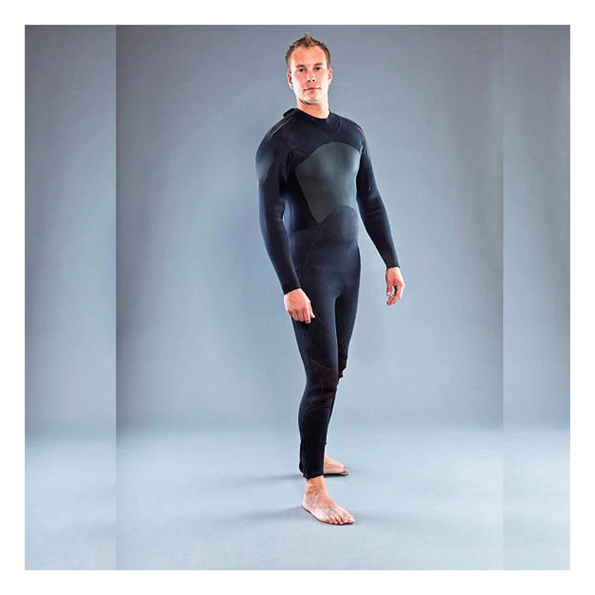 TRAJE BAÑO NATACIÓN HOMBRE RYBIU 61130-H 3.3MM AZUL LINDO MULTIUSOS CHICOS - 1