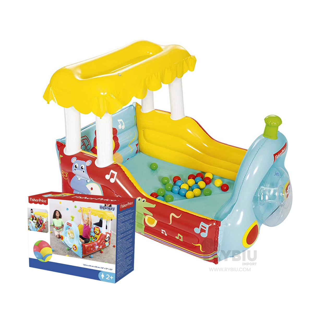 TREN INFLABLE VERSATIL Y SEGURO PARA NIÑOS Y+REGALO AGENDITA - 4