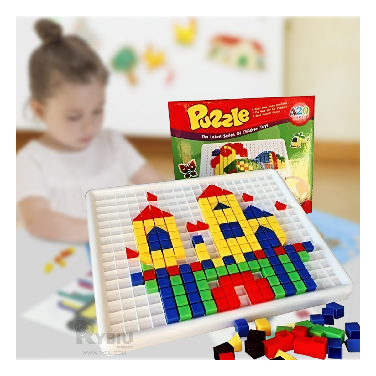 PUZZLE CON DIMENSIONES PARA FORMASEN ROJO Y+REGALO AGENDITA - 1