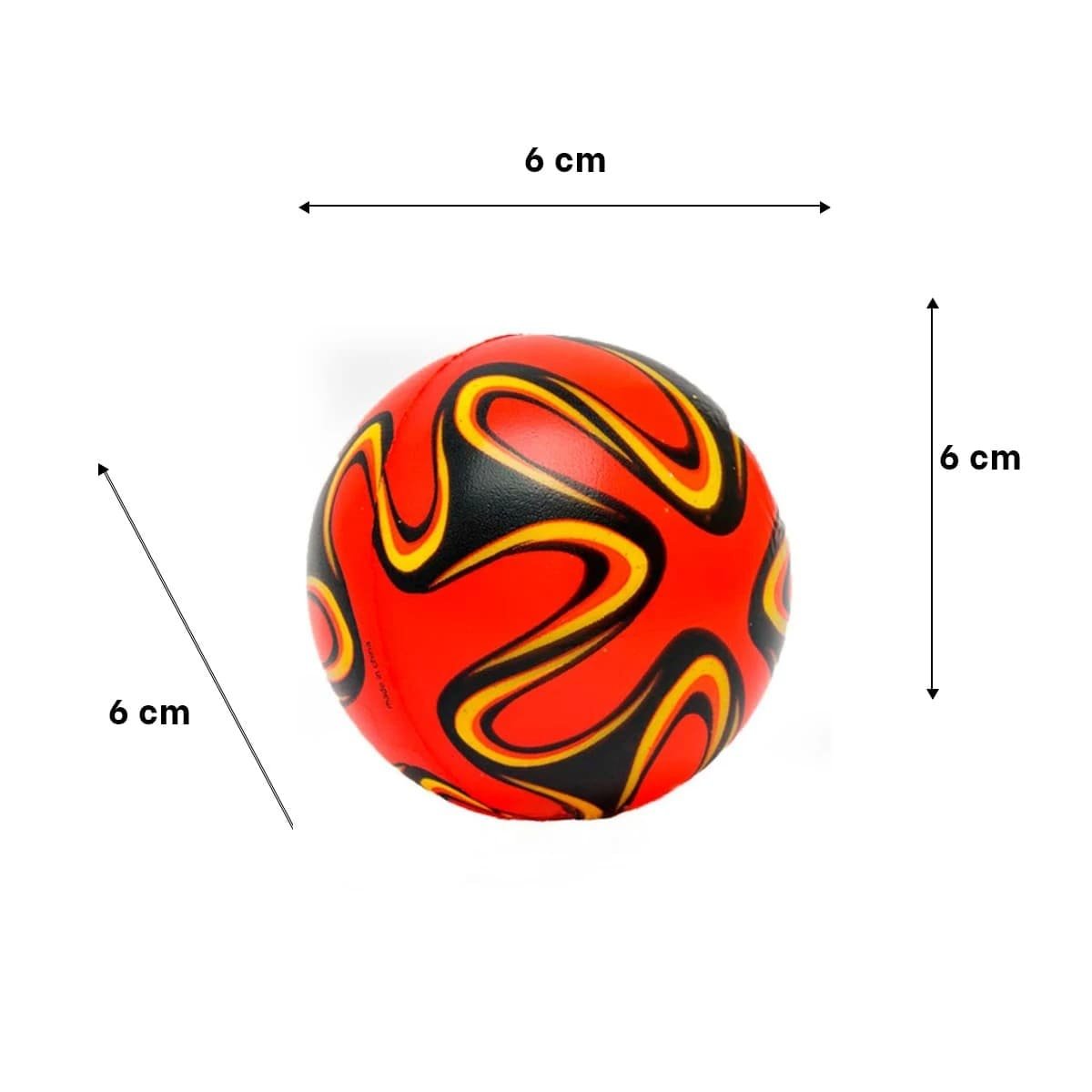 MODELO DE PELOTAS ANTIESTRES SET12 RAYAS CURVAS COLORES PARA RELAJACION Y+REGALO STICKER - 4