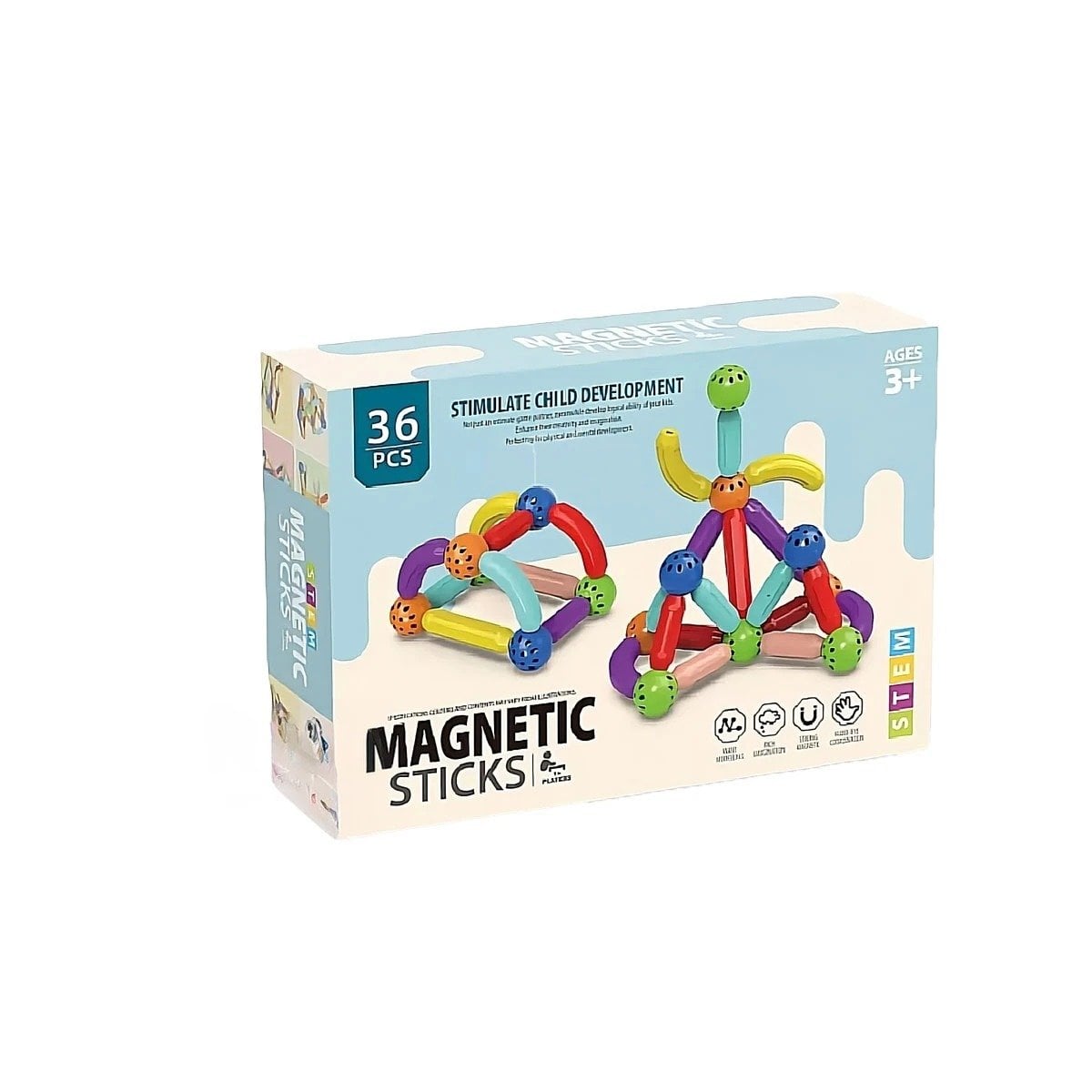 JUEGO RYBIU PARA PEQUEÑOS MULTICOLOR + PAPEL DE REGALO - 1