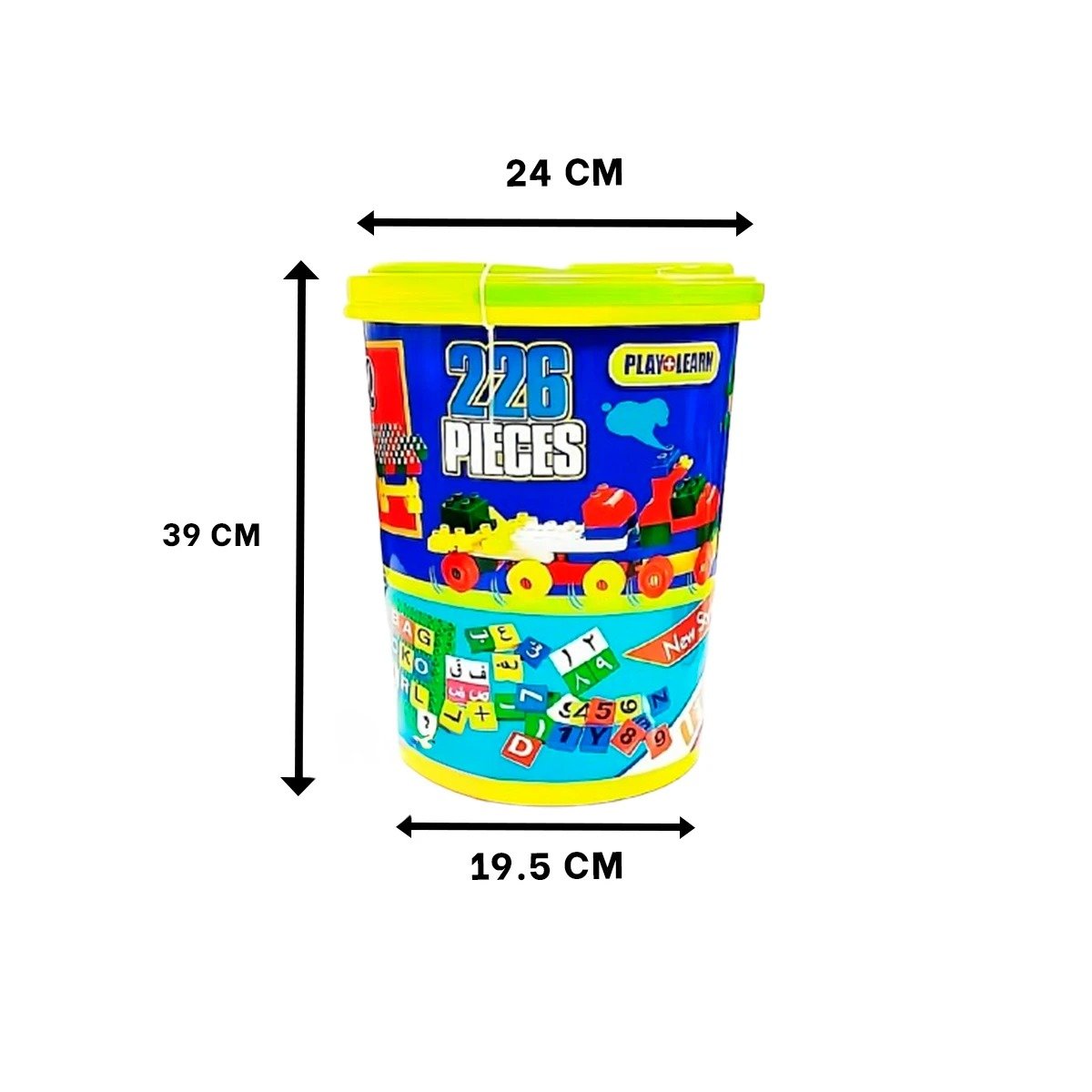 BLOQUES RYBIU JUEGO DE DIDACTICOS PARA NIÑOS MULTICOLOR - 4