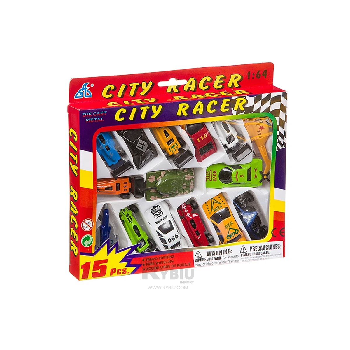 CARRITOS DE COLORES DE TONO MULTICOLOR Y+PAPEL DE REGALO - 2