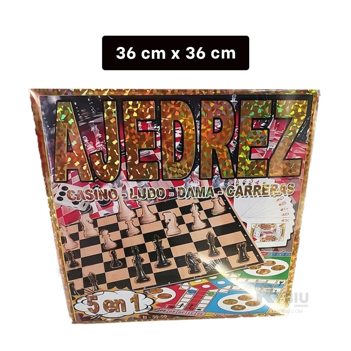 JUEGO DE MESA INNOVADOR Y UTIL DE 5 EN 1 Y+REGALO AGENDITA - 5