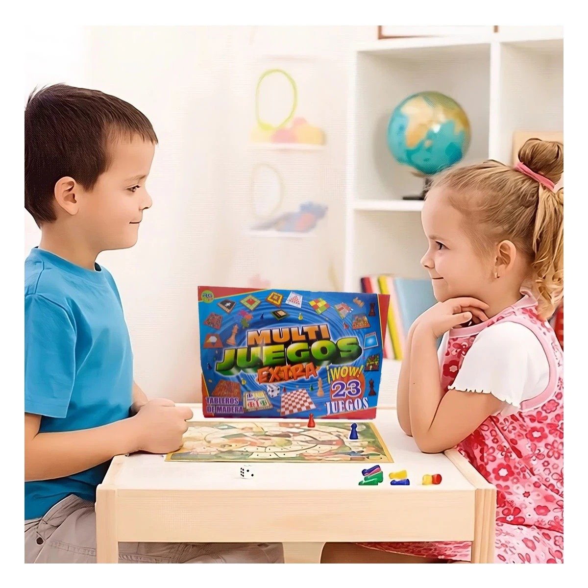 JUEGO MESA RYBIU FUNCIONAL FAMILIAR CON 23 MULTICOLOR - 2