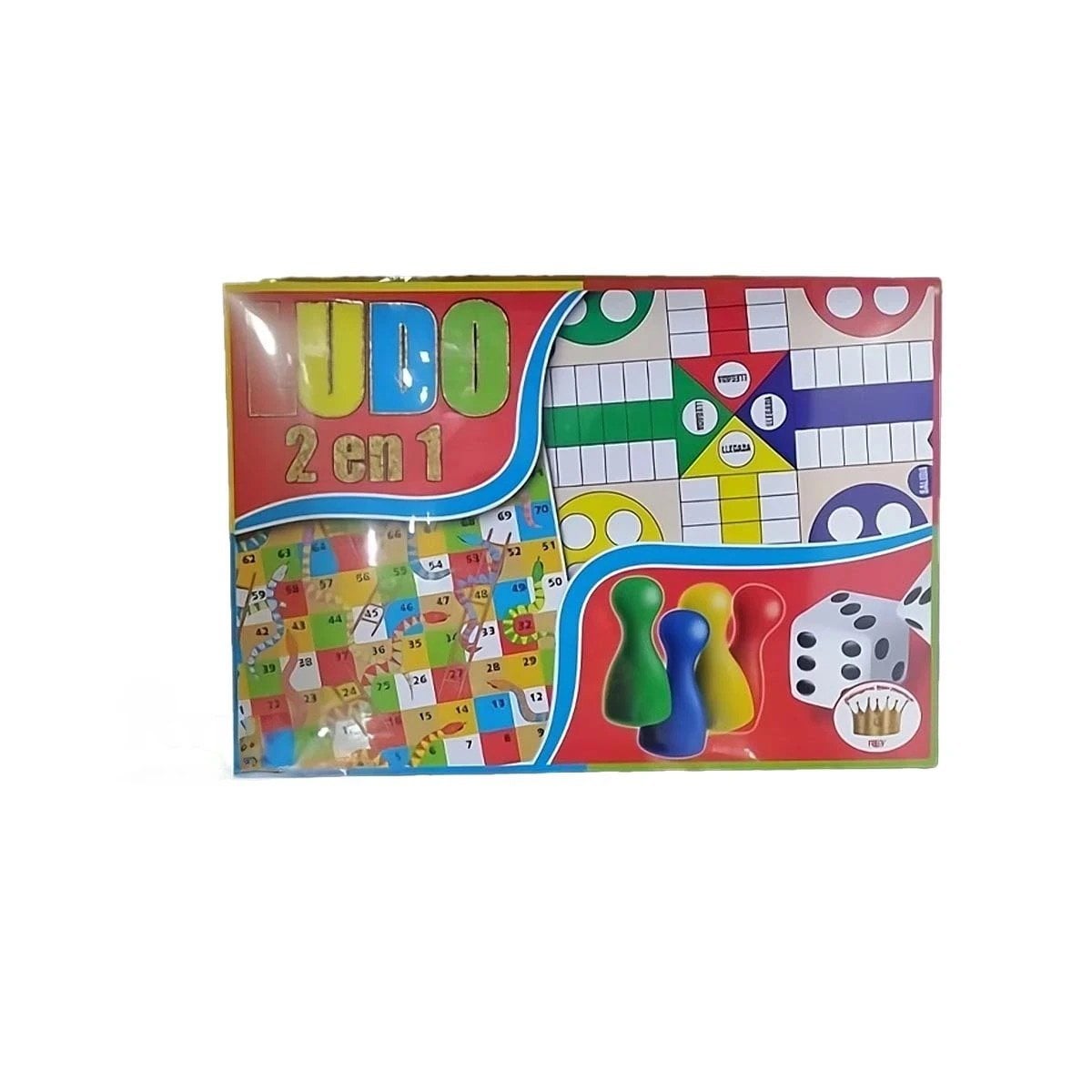 JUEGO MESA RYBIU INSTRUCTIVO MULTICOLOR + PAPEL DE REGALO - 1