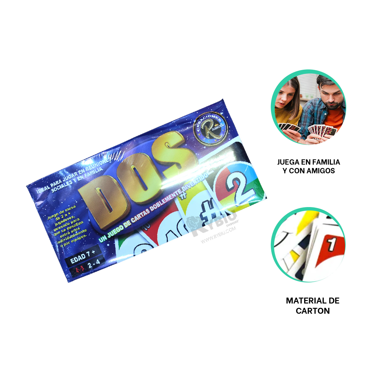 JUEGO DE AZAR DE CARTAS EN MULTICOLOR Y+REGALO AGENDITA - 2
