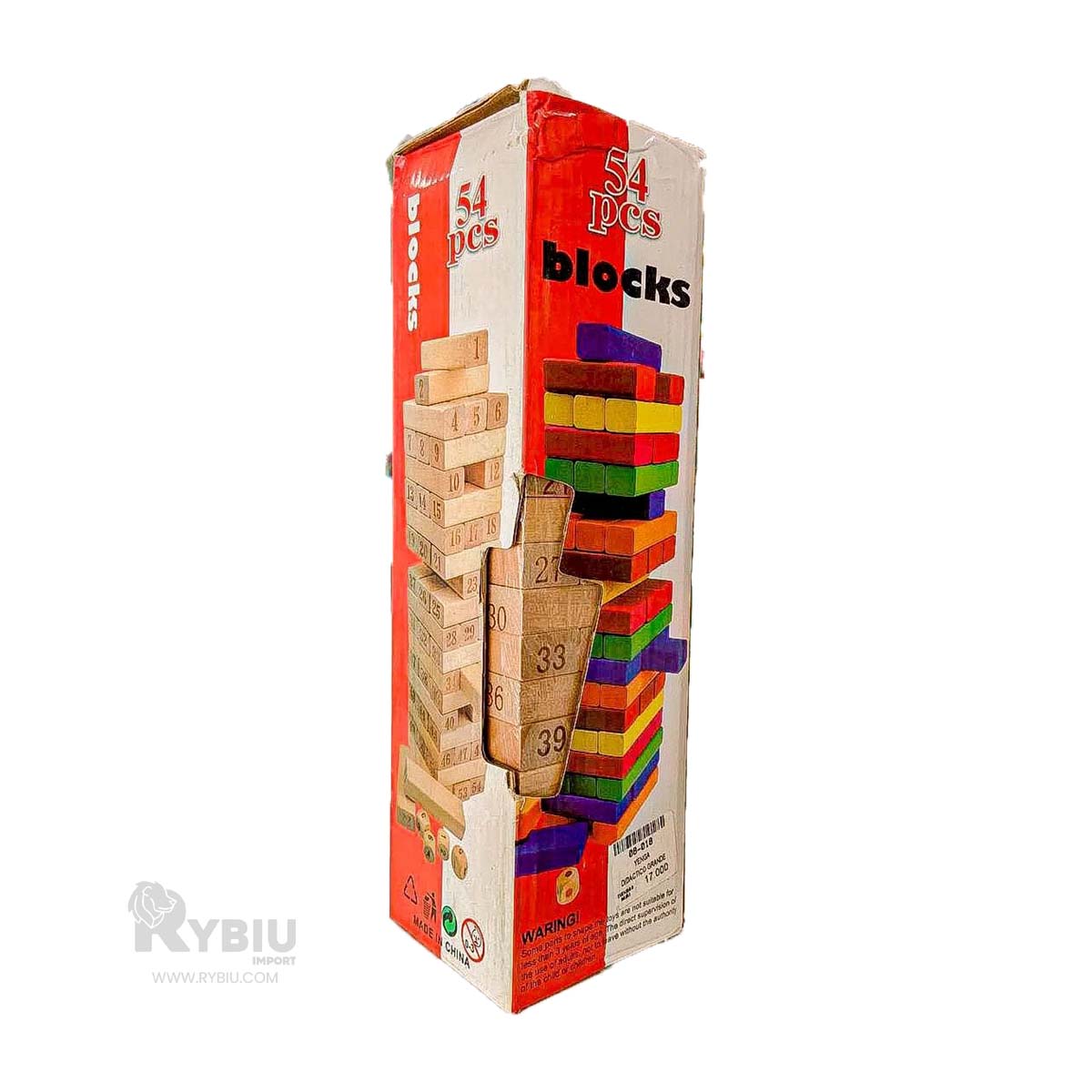 JENGA DE MEZA DURADERO Y PRACTICO MADERA Y+REGALO AGENDITA - 2