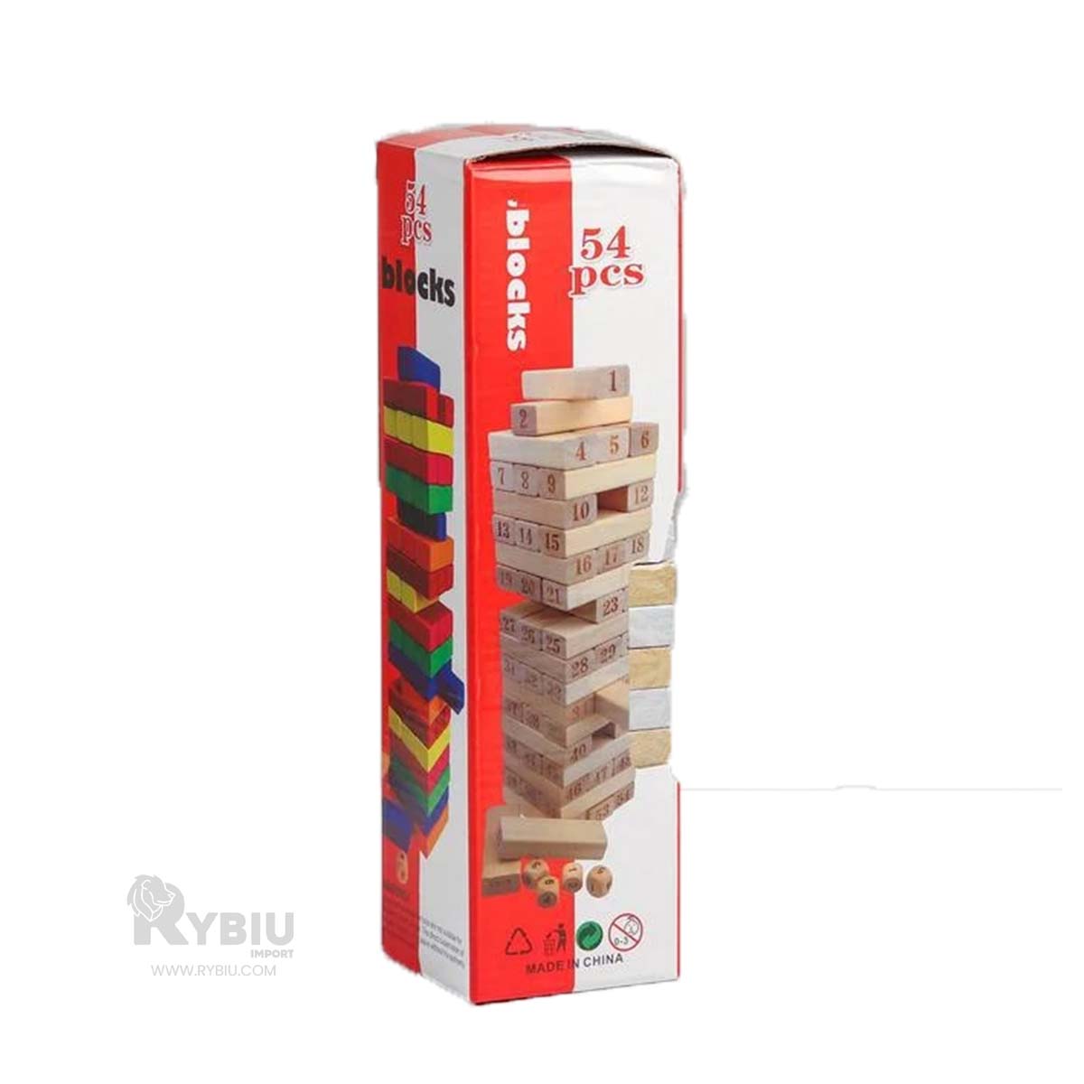 JENGA DE MEZA DURADERO Y PRACTICO MADERA Y+REGALO AGENDITA - 4